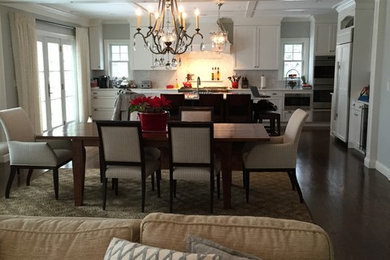 Example of a large classic great room design in Other