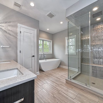 Glam Master Bathroom