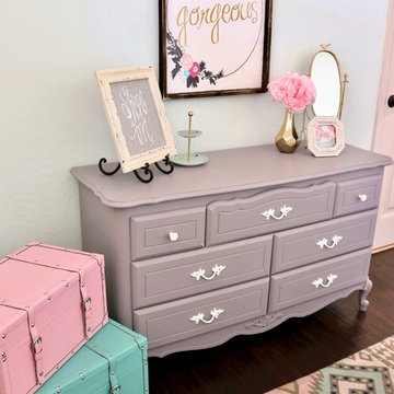 Modern Mermaid Girls Room
