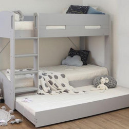 Billie Grey Bunk Bed - Bunk Beds