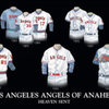 Original Art of the MLB 1961 Los Angeles Angels of Anaheim Uniform