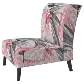 Transparent Tropical  Chair, Slipper Chair