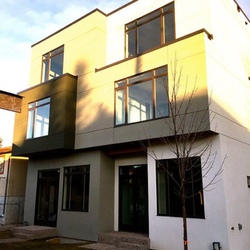 Calgary Modern home exterior