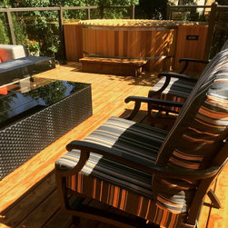 Cedar Hot Tubs in Decks - Products