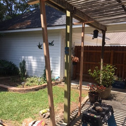 Pergola Posts Repairs - Pergolas