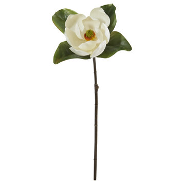 Nearly Natural 28� Magnolia Artificial Flower (Set of 3)