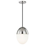 Mitzi by Hudson Valley Lighting - Orion 1-Light Pendant, Polished Nickel Finish, Small - We get it. Everyone deserves to enjoy the benefits of good design in their home, and now everyone can. Meet Mitzi. Inspired by the founder of Hudson Valley Lighting's grandmother, a painter and master antique-finder, Mitzi mixes classic with contemporary, sacrificing no quality along the way. Designed with thoughtful simplicity, each fixture embodies form and function in perfect harmony. Less clutter and more creativity, Mitzi is attainable high design.