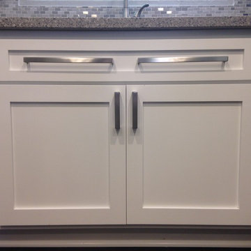Kitchen With Laundry Area
