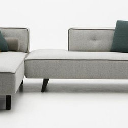 Calico Chaise by DellaRobbia - Indoor Chaise Lounge Chairs