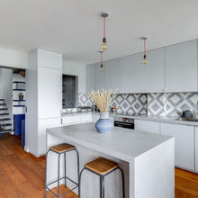Houzz Tour: A Stylish Flat with a Rooftop Sunroom and Terrace