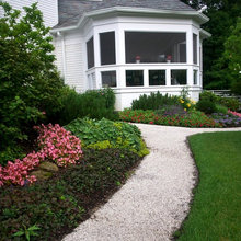 front yard landscape