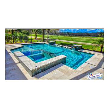 (Szafranski) Fort Myers, FL Superior Pools Custom Swimming Pool And Spa.