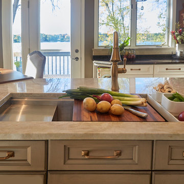Plymouth, MN Kitchen Remodel by Sawhill designer Sarah Maly, CKD