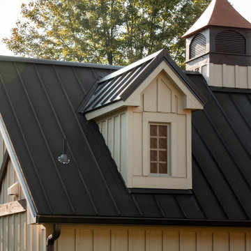 Standing-Seam Dormer beneath the Cupola