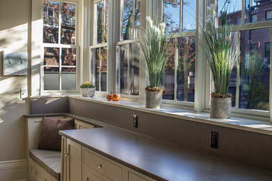 Inspiration for a transitional kitchen remodel in Other