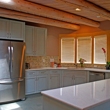 A Serene Southwest Kitchen