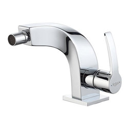 Kraus Typhon Single Lever Bidet Faucet Chrome KEF-15106CH - Bidet Faucets