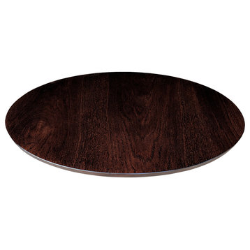 Plank Table Top, Walnut, 36" Round