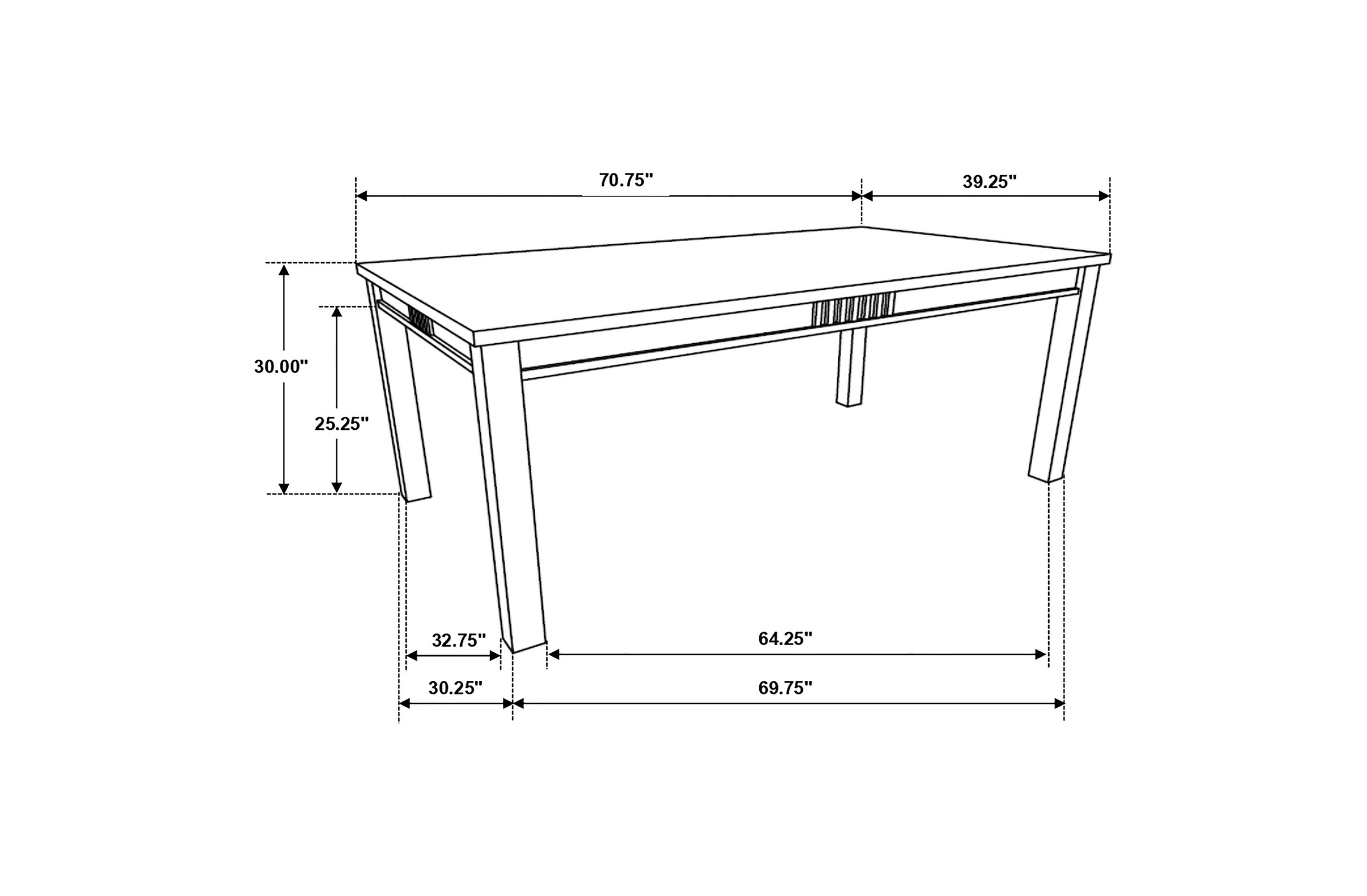 Marbrisa Rectangular 71