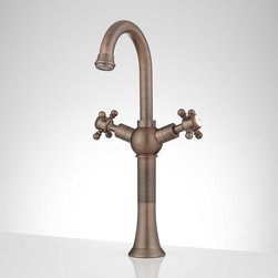 Tailou Single-hole Vessel Faucet - Oil Rubbed Bronze - Bathroom Sink Faucets