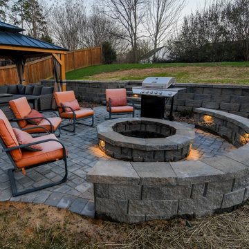 Paver Patio and Retaining Wall