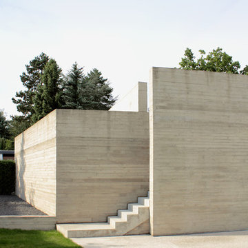 Treppe zur Dachterrasse