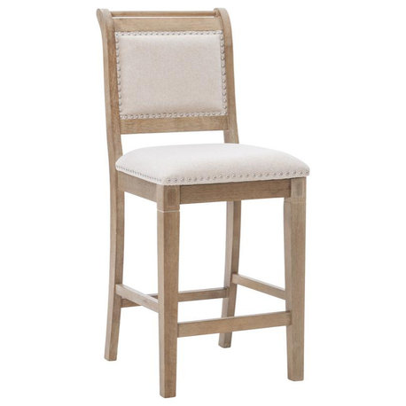 Emmy 26 In Natural Counter Stool