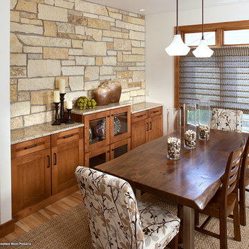 Door style: Pendleton W | Species: Maple | Finish: Harvest, Autumn