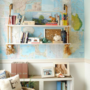 vintage beach home office