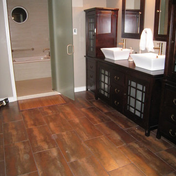 Susan's Modern Bathroom