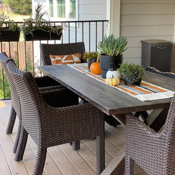 Cozy Fall Inspired Front Porch