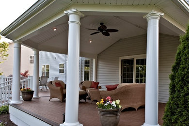 Elegant deck photo in Philadelphia