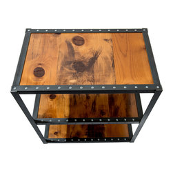 Industrial Bar Cart - Bar Carts