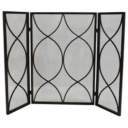 Transitional Fireplace Screens by GDFStudio