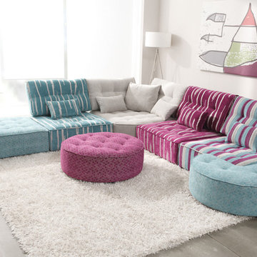 Arianne Love Modular Sectional Sofa by Famaliving California