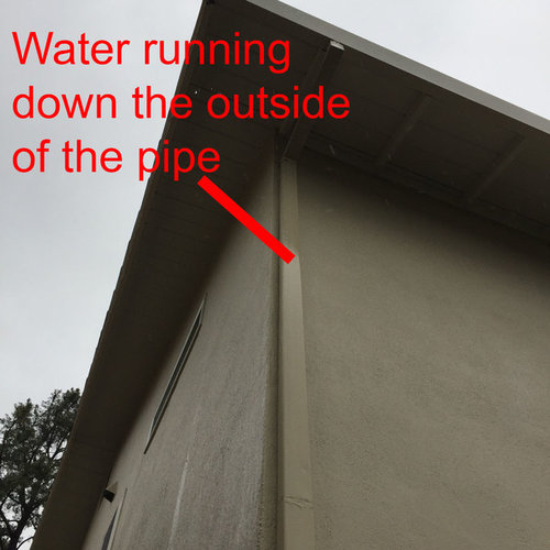Will an auger damage my gutter pipes?