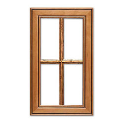 Normandy with French Lites from CabinetNow.com shown in Cherry - Kitchen Cabinetry