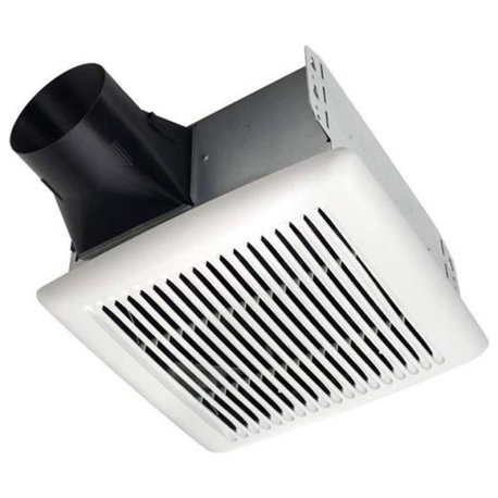 Broan AE80B InVent Series 80 CFM 0.7 Sone Ceiling Mounted HVI - White
