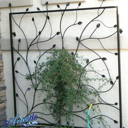 Wrought Iron Trellises - Home Fencing And Gates