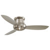 Minka Aire Concept II 52 in. LED Indoor Brushed Nickel Ceiling Fan with Remote