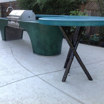 Concrete Island Bar detail