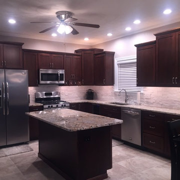 Traditional Gingersnap kitchen Remodel