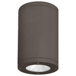 W.A.C. Lighting - W.A.C. Lighting Tube Architectural LED Flush Mount DS-CD05-F40-BZ - LED Flush Mount from Tube Architectural collection in Bronze finish. Number of Bulbs 1. Max Wattage 27.00 . No bulbs included. Precise engineering using the latest energy efficient LED technology with a built-in reflector for superior optics, An appealing cylindrical profile perfect for accent and wall wash lighting. No UL Availability at this time.
