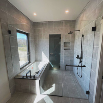 Glass shower and tile installation Scarborough