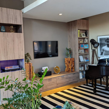 Contemporary Kitchen Remodel Done in a Two-Tone Color