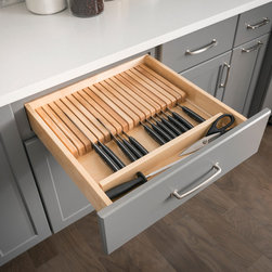 Knife Organizer Drawer Insert - Kitchen Drawer Organizers