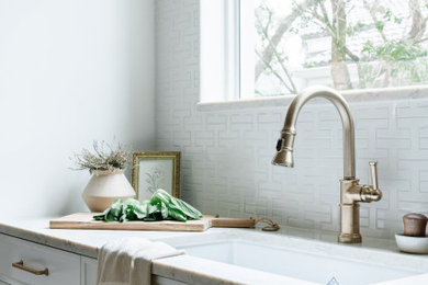 Inspiration for a contemporary kitchen remodel in Miami