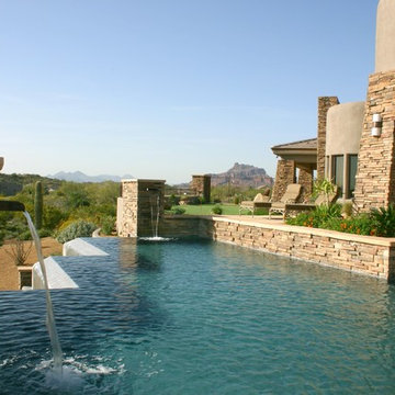 Negative Edge Pools by Mossman Brothers Pools