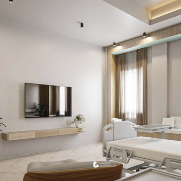 Ethio-Tebib Hospital VIP patient bed Room