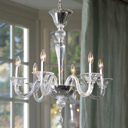 Venetian Glass Chandeliers - Chandeliers